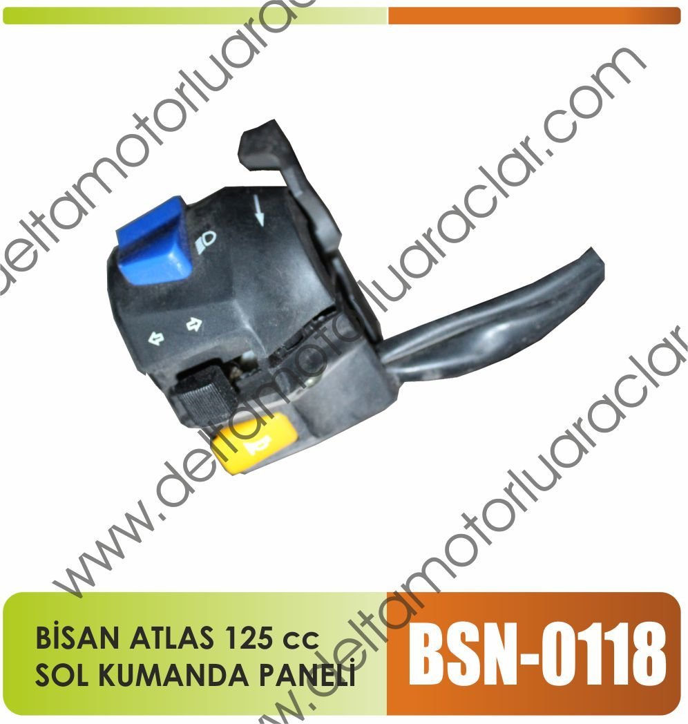 BİSAN ATLAS CGR 125 cc SOL  KUMANDA PANELİ