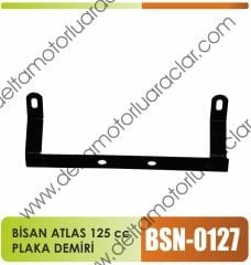 BİSAN ATLAS CGR 125 cc PLAKA  DEMİRİ