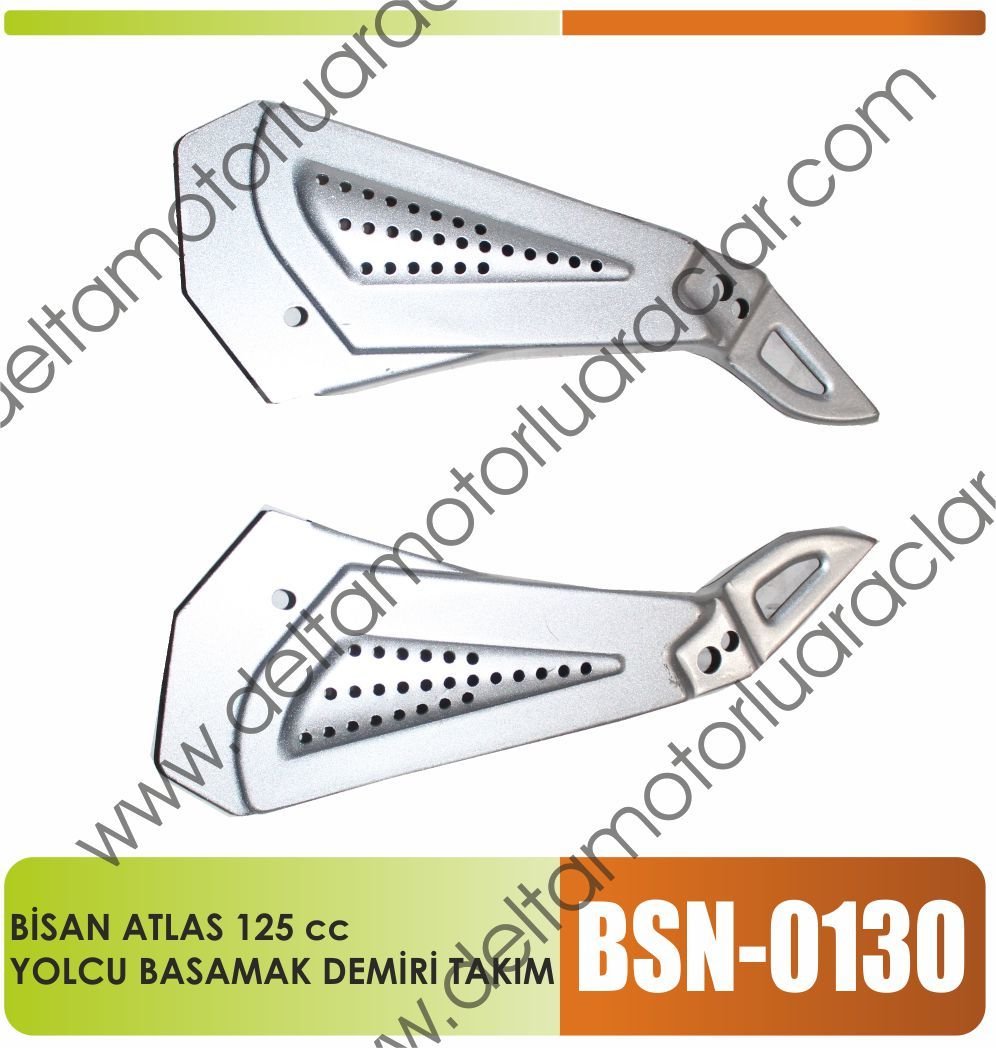 BİSAN ATLAS CGR 125 cc YOLCU  BASAMAK DEMİRİ TAKIM