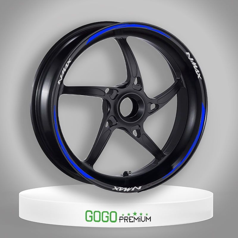 REFLEKTÖR MAVİ III YAMAHA NMAX UYUMLU JANT ŞERİDİ