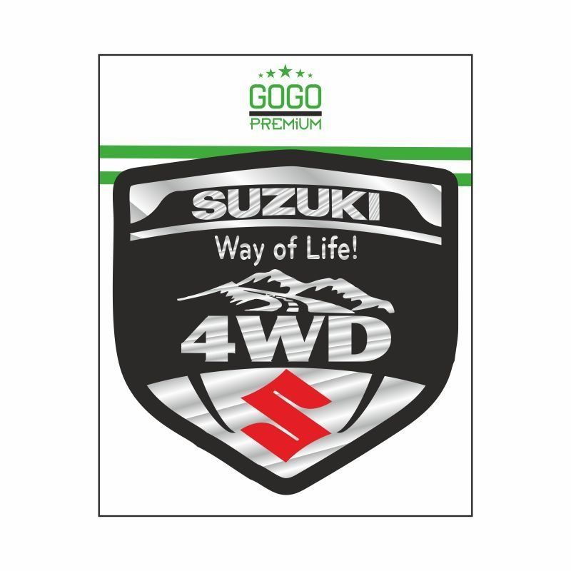 SUZUKI 4WD SİPERLİK DAMLA STİCKER