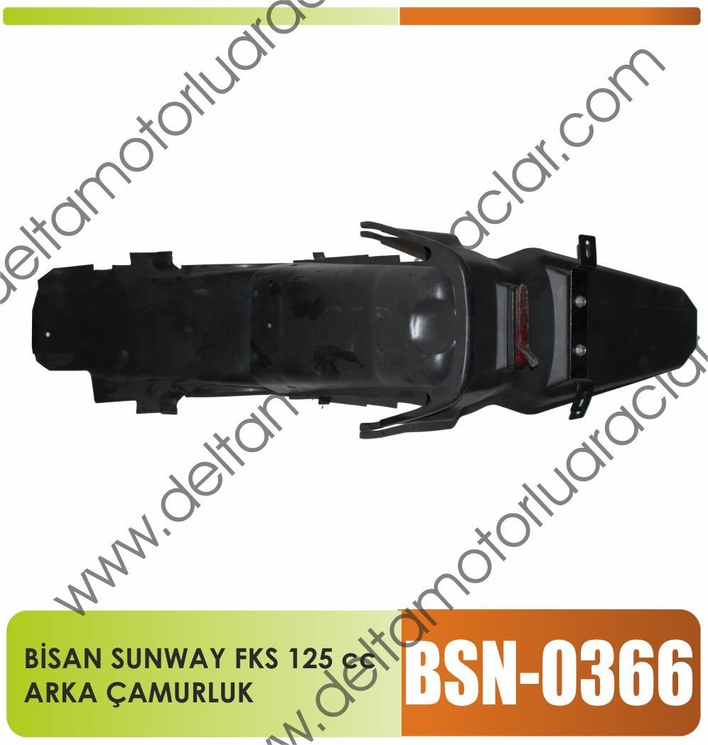 BİSAN SUNWAY FKS 125 cc ARKA ÇAMURLUK SET