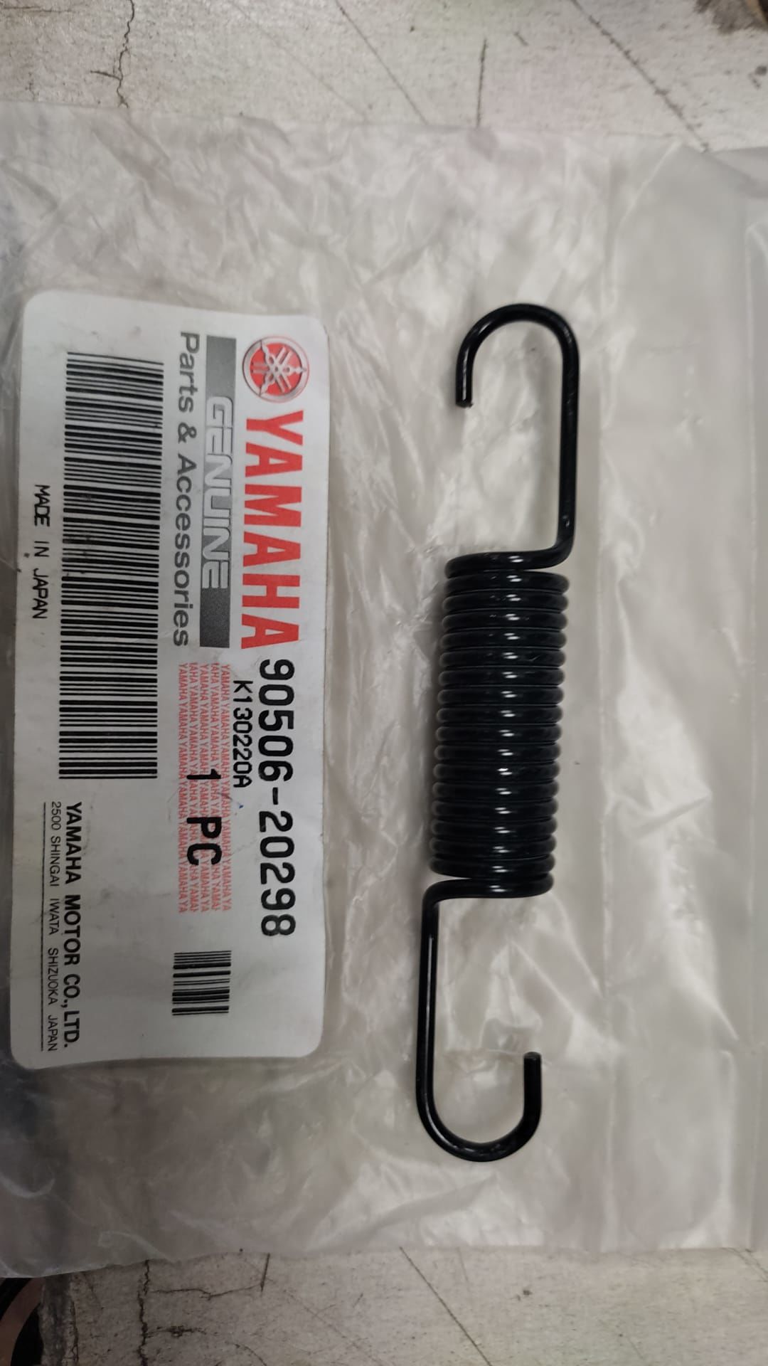 YAMAHA BWS ORİJİNAL YAN SEHPA YAYI 90506-20298