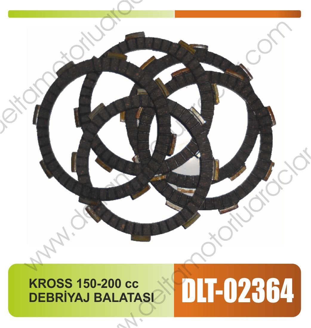 KROSS 150-200 cc DEBRİYAJ BALATASI