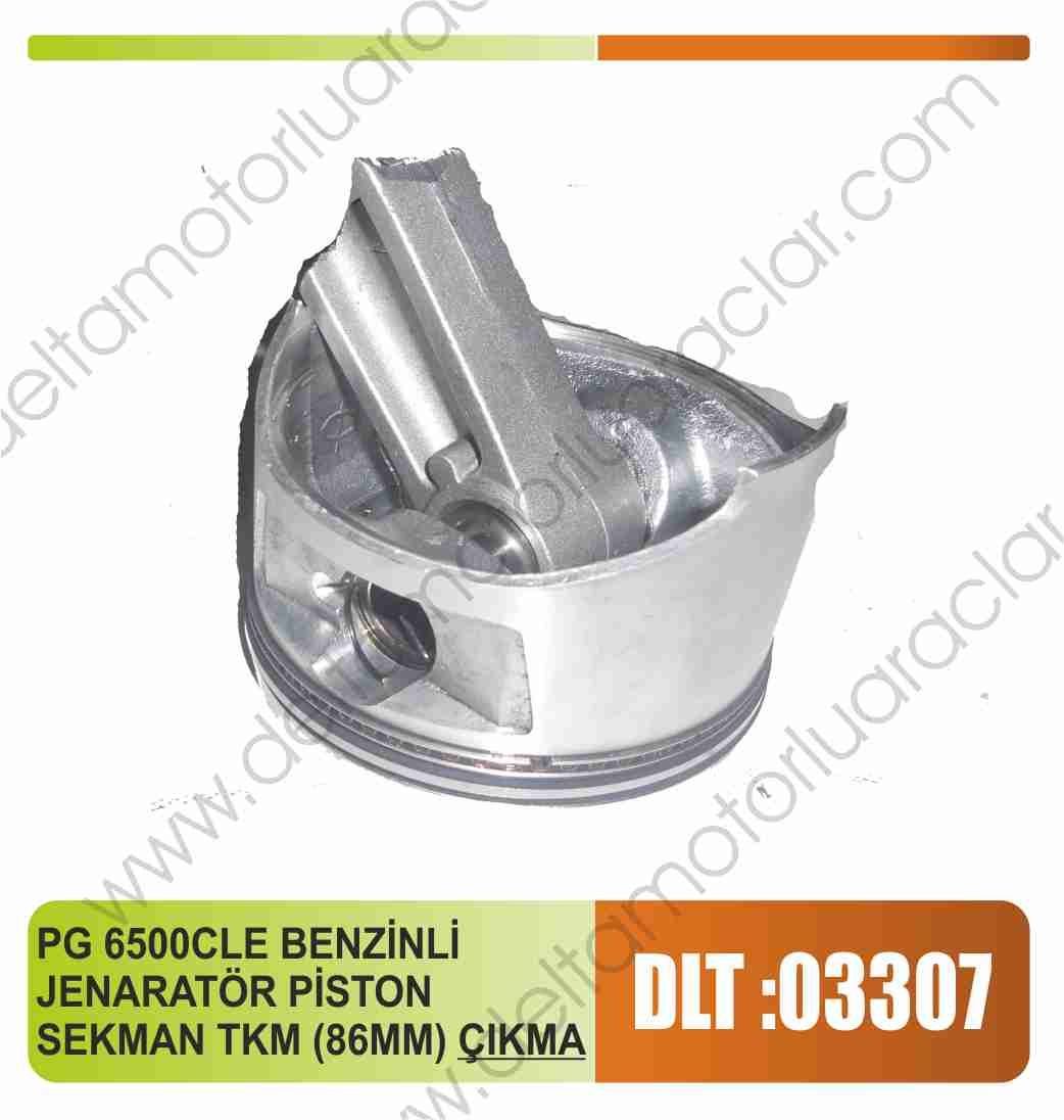 PG 6500CLE BENZİNLİ JENERATÖR PİSTON SEKMAN TAKIM (86MM) ÇIKMA