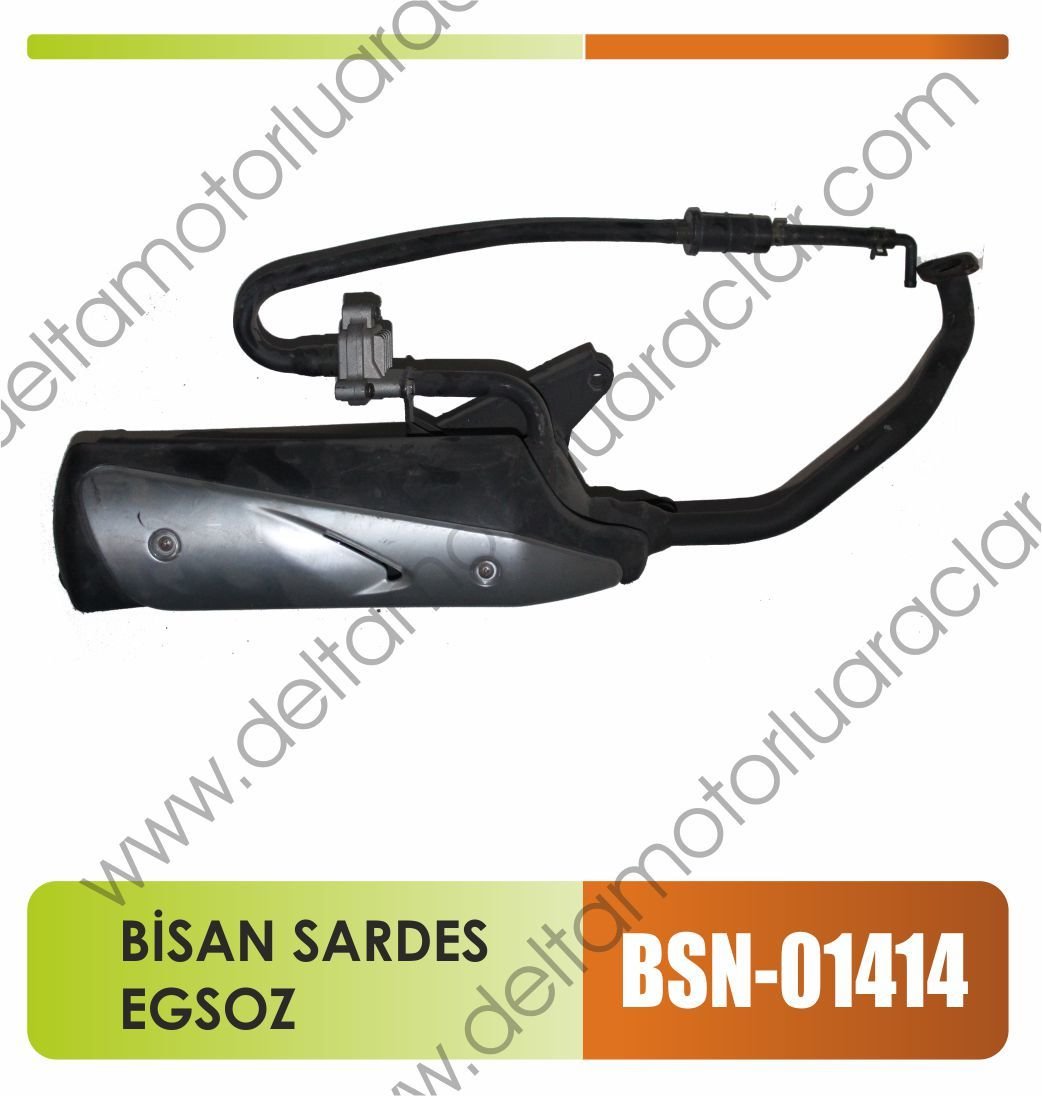 BİSAN SARDES 125 CC EGSOZ