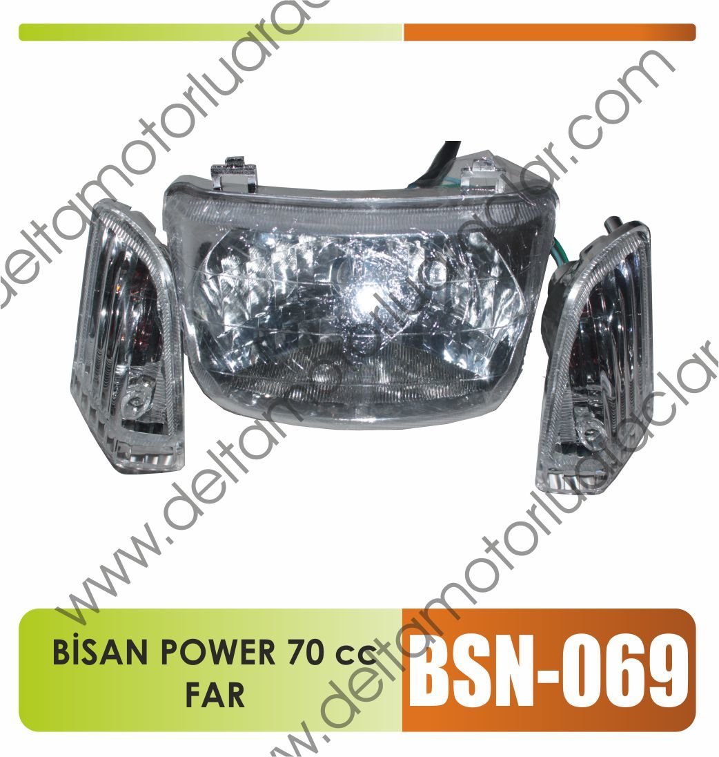 BİSAN POWER 70 cc FAR (SİNYALLERİ YOKTUR)