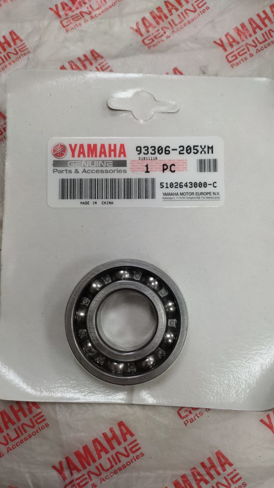 YAMAHA BRG/RB600/YP250R ORİJİNAL RULMAN 93306-205XM