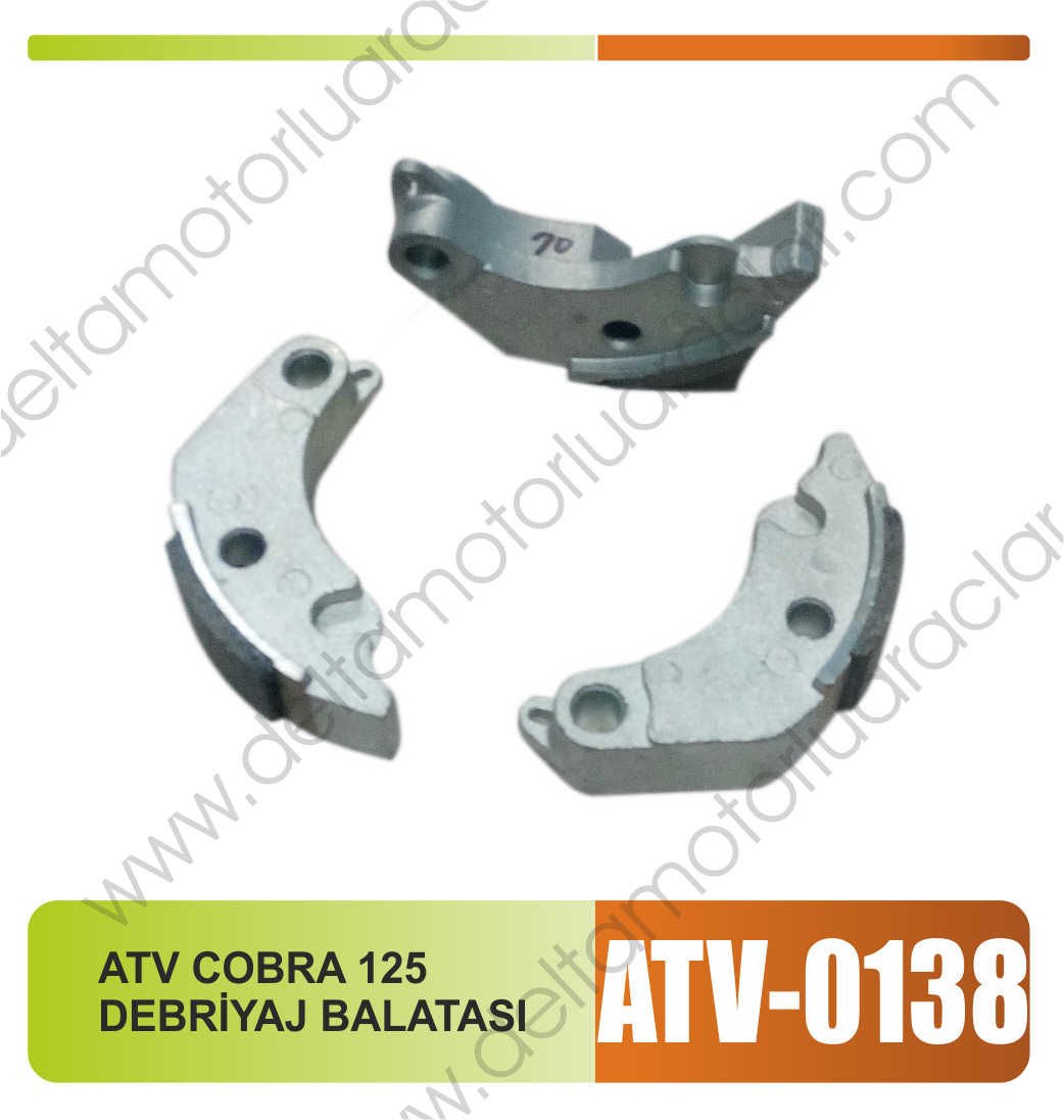 ATV COBRA 125 DEBRİYAJ BALATASI