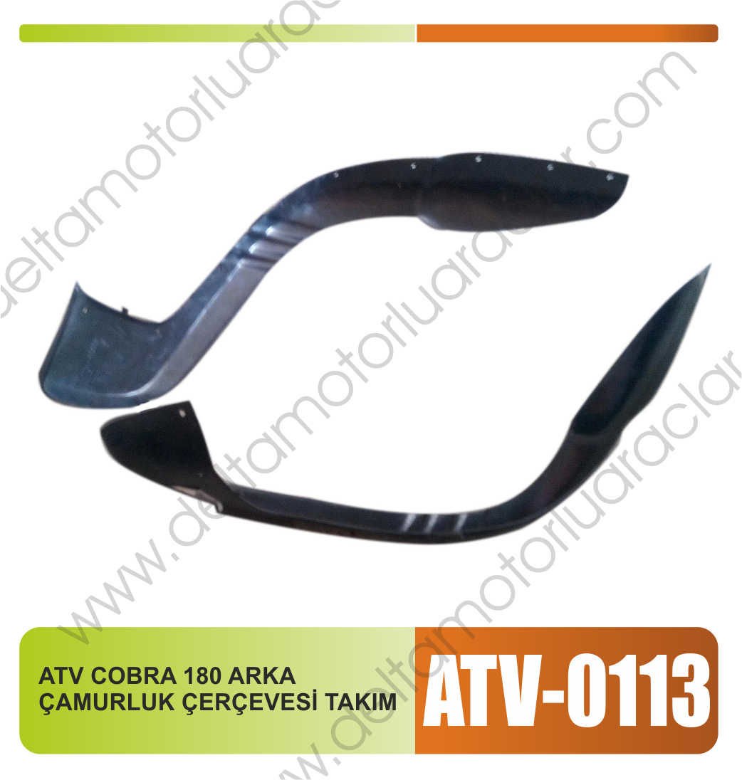 ATV COBRA 180 ARKA ÇAMURLUK ÇERÇEVESİ TAKIM