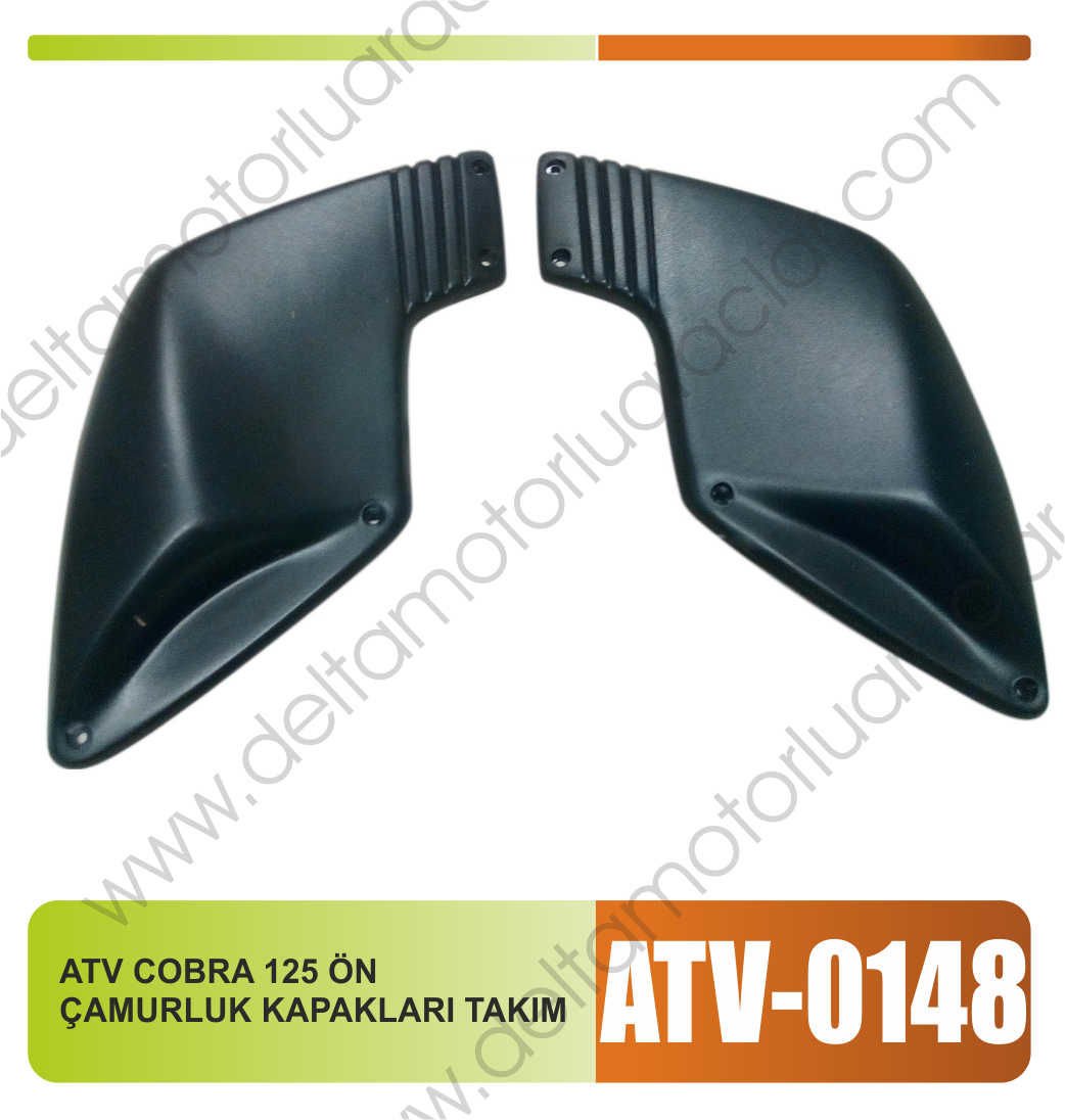 ATV COBRA 125 ÖN ÇAMURLUK KAPAKLARI TAKIM