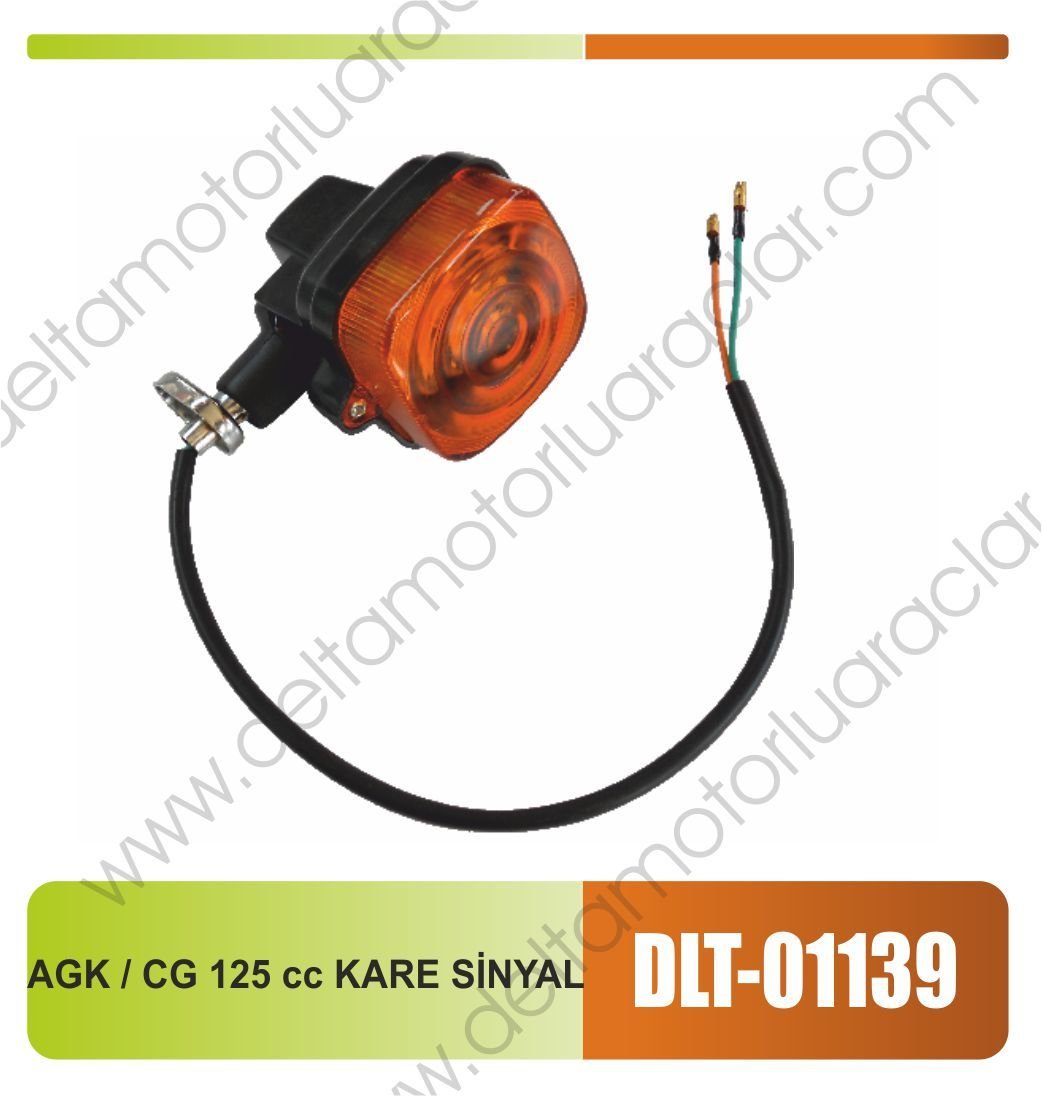 AGK / CG 125 cc KARE SİNYAL