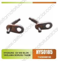 HYOSUNG  GV 650 BLOK YAĞLAMA BORUSU TAKIM