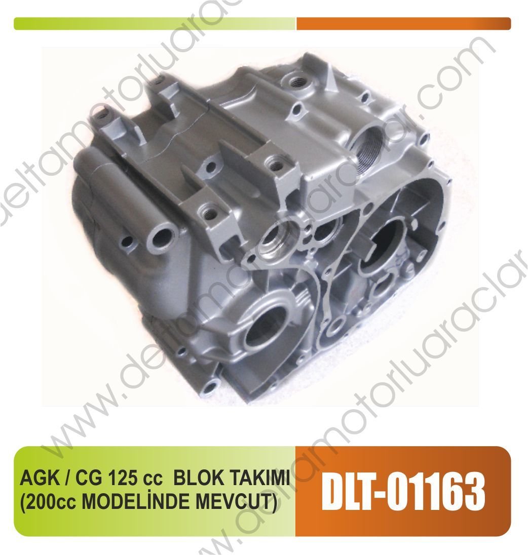 AGK / CG 125 cc BLOK TAKIMI