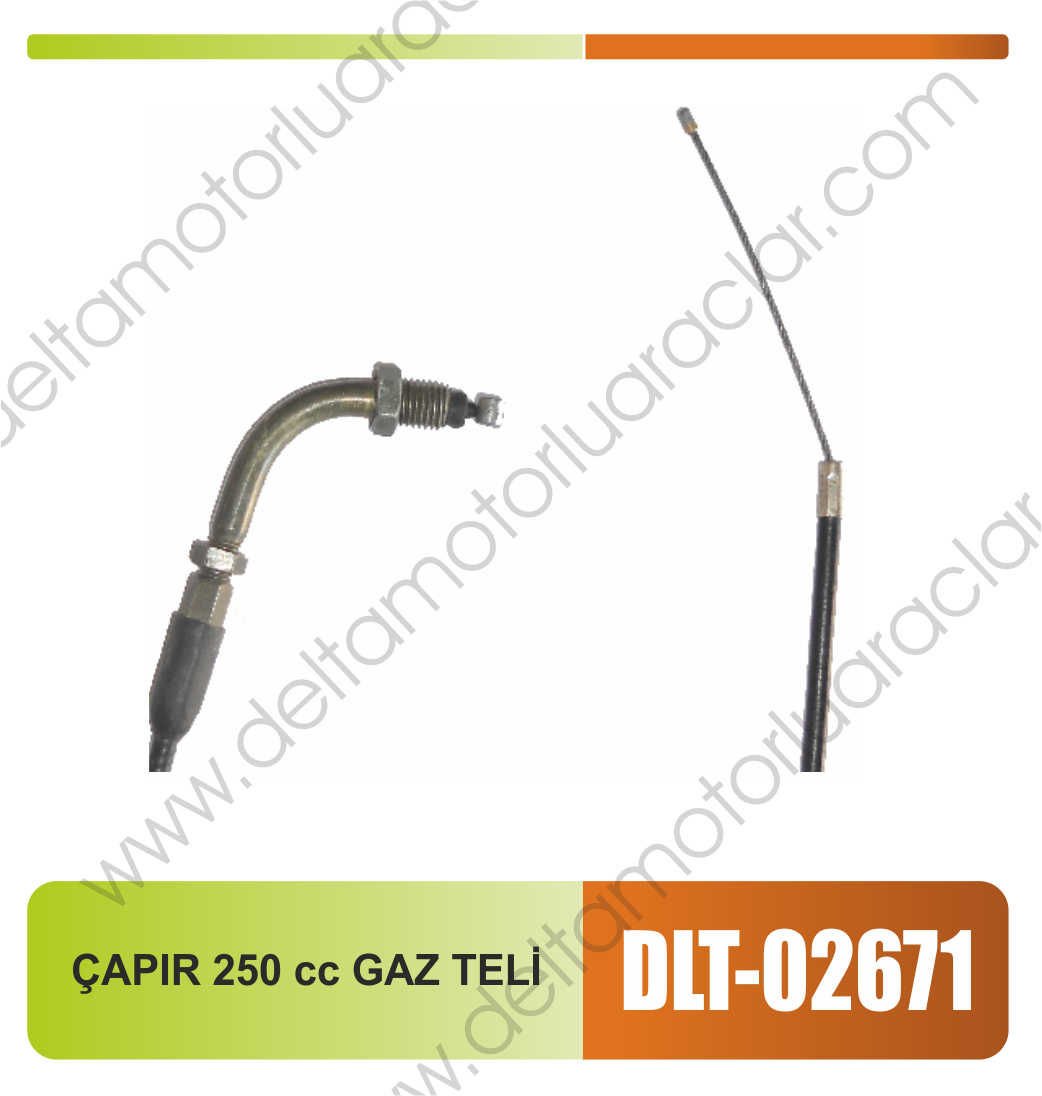 CHOPPER 250cc GAZ TELİ