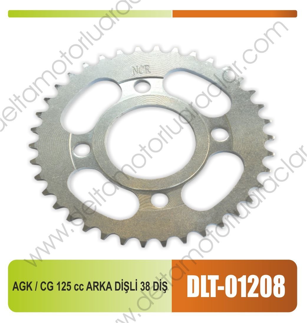 AGK / CG 125 cc ARKA DİŞLİ 38 DİŞ