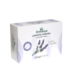 LAVANTALI SABUN - 100 gr (KOSTİKSİZDİR)