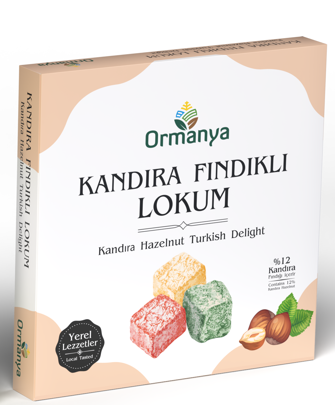 KANDIRA FINDIKLI LOKUM (600 GR)