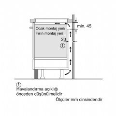 Bosch PUE611BB5E Siyah İndüksiyonlu Ankastre Ocak