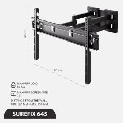 Sonorous Surefix 645 72 inç Hareketli TV Askı Aparatı