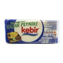 KEBİR TAM YAĞLI TAZE KAŞAR PEYNİRİ 600 GR