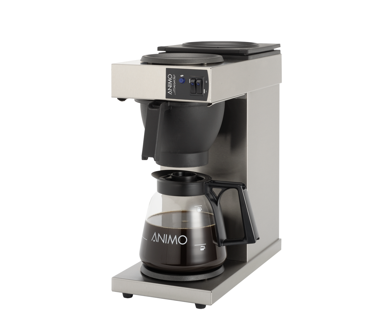 Animo Excelso Filtre Kahve Makinesi, Cam Potlu 10380
