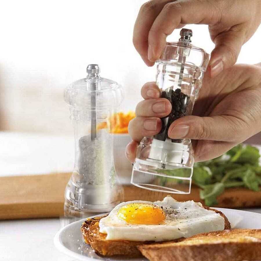 Epinox Akrilik Tuz/Biber Değirmeni Seramik 16 Cm(Dsa-160)