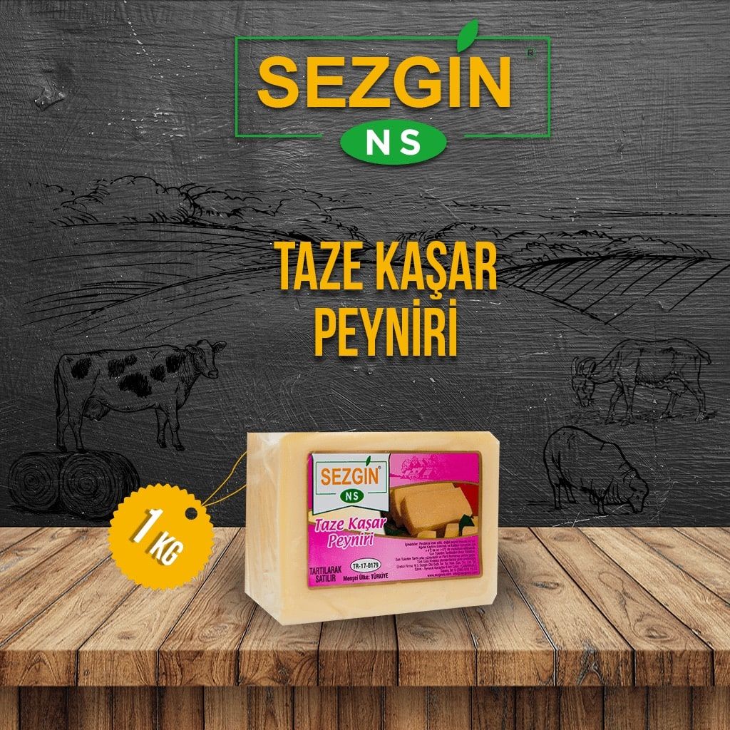Sezgin NS Taze Kaşar 1 kg