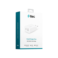 Ttec 2SCS24B Smart Charger Duo PD 32W USB