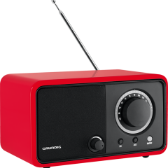 Grundig TR 1200 Glossy Kırmızı Radyo