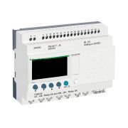 SR3B261BD modular smart relay, Zelio Logic SR2 SR3, 26 IO, 24V DC, clock, display, 10 relay outputs