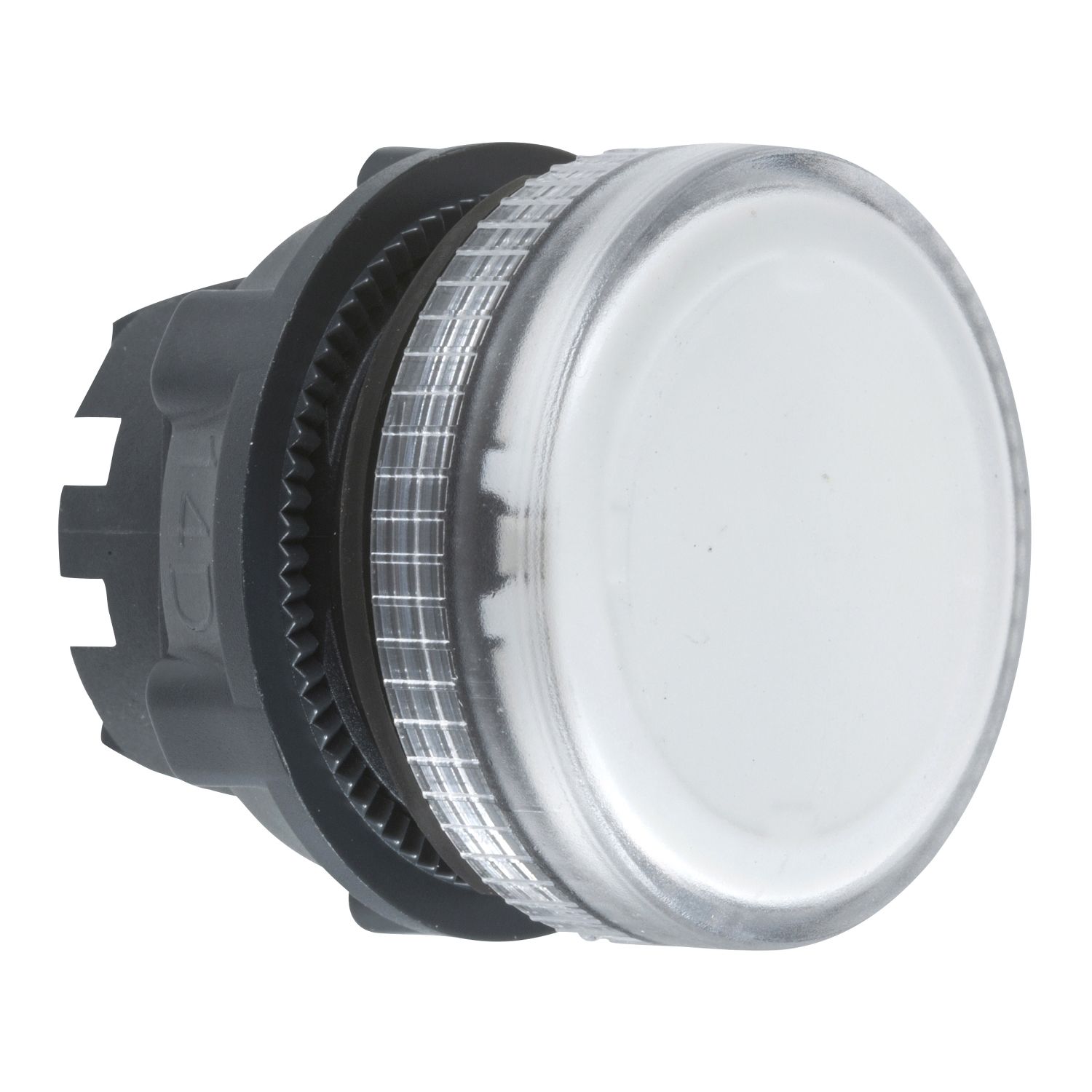 ZB5AV07 Head for pilot light, Harmony XB5, clear Ø22 mm plain lens ba9s bulb