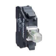 ZBVBG4 Light block for head 22mm, Harmony XB4, red, integral LED, screw clamp terminal, 24…120V AC DC