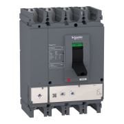 LV563511 circuit breaker, EasyPact CVS630N, 50kA at 415VAC, 630A, ETS 2.3 electronic trip unit, 4P3d