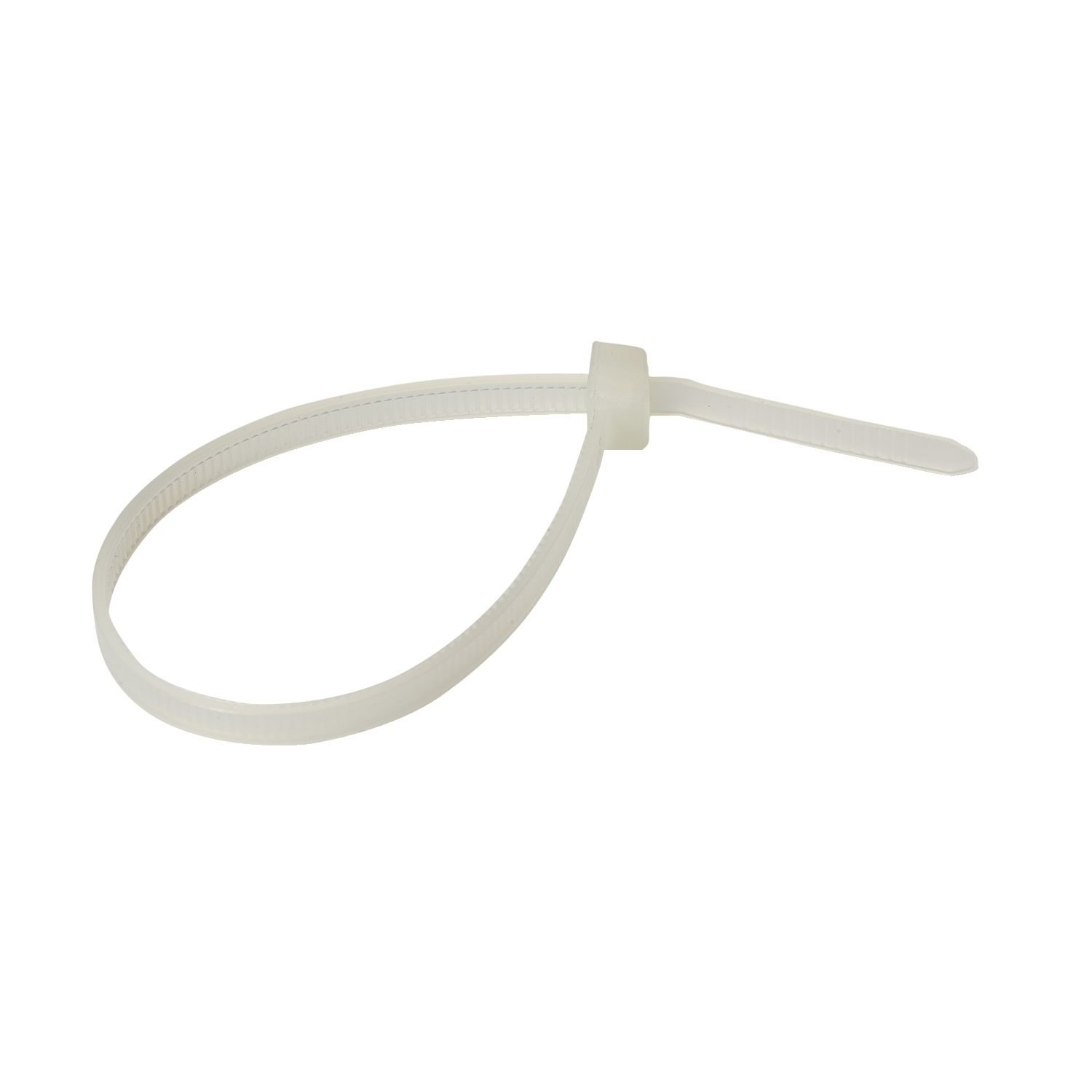 IMT46101 Cabling cable tie 200mmx4.8mm, clear colour, 100 pieces pack, material PA6.6