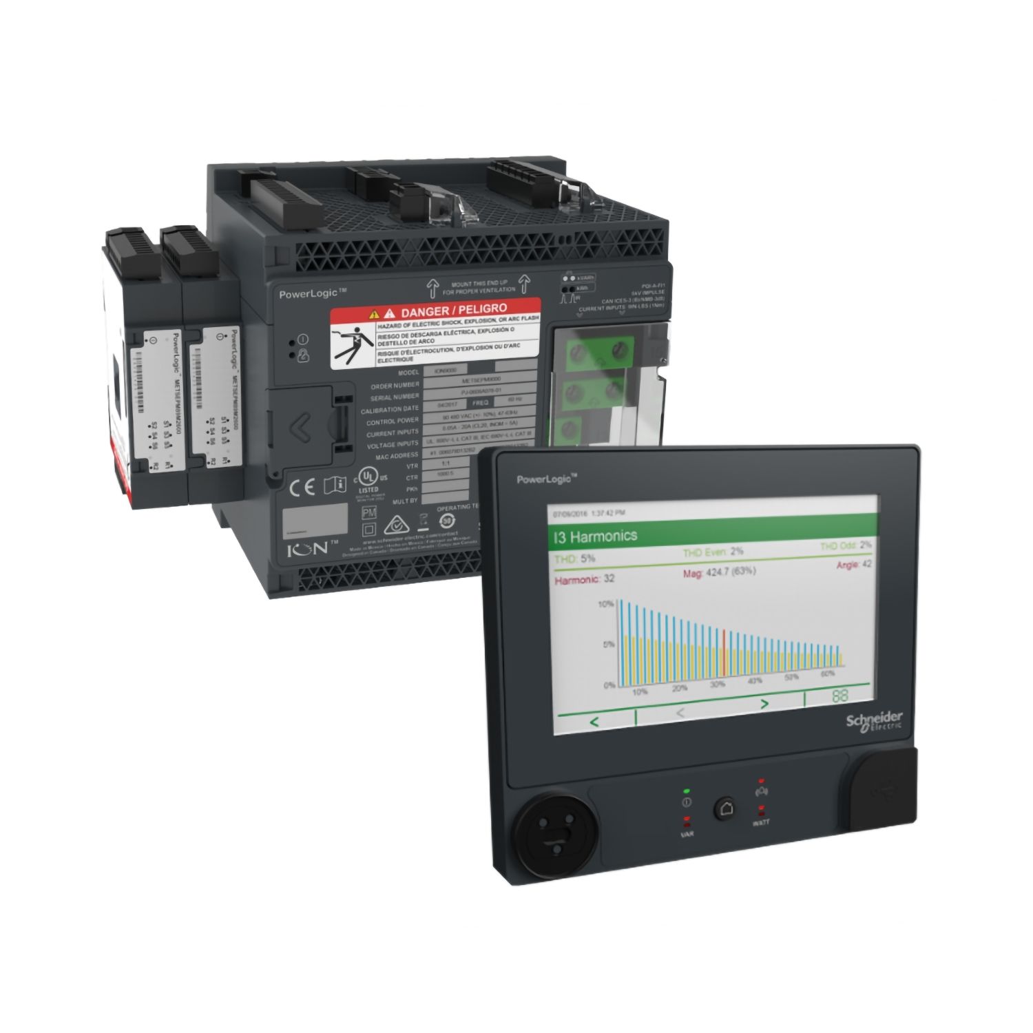 METSERD192HWK PowerLogic RD192 remote display hardware kit for ION9200