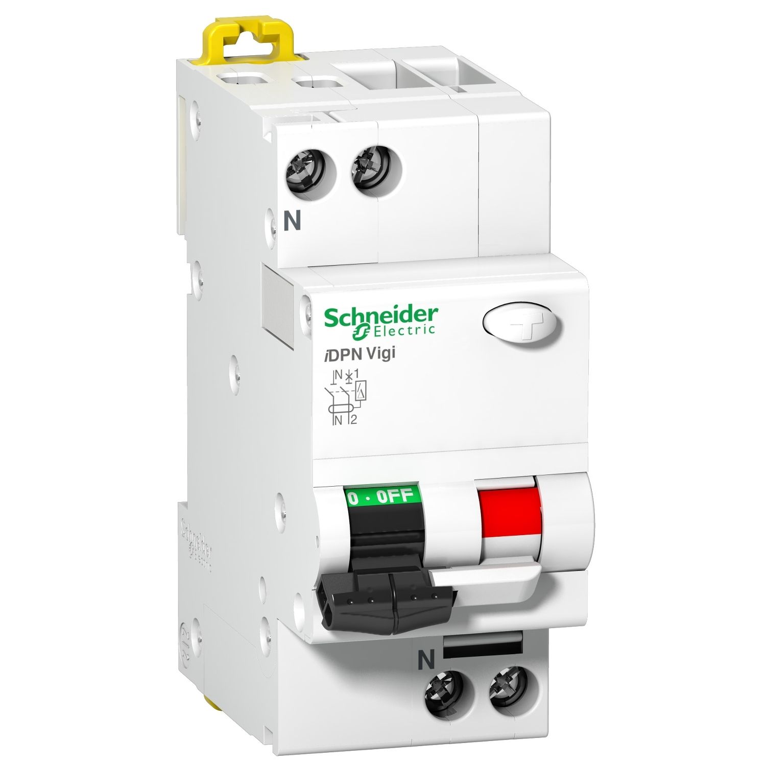 A9N21615 Clario - earth leakage circuit breaker - iDPN Vigi - 1P + N - 10A - 30mA