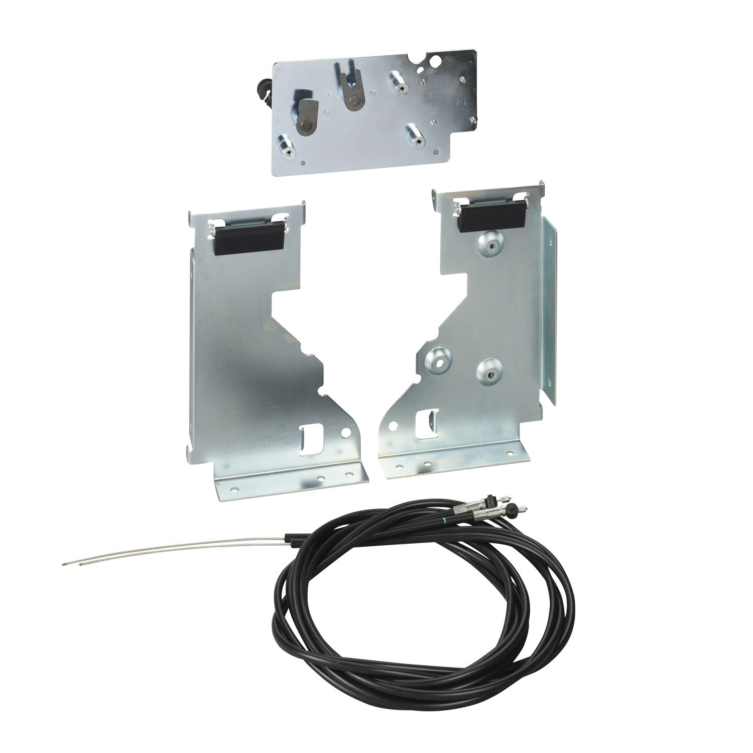 33911 mechanical interlocking using cables, ComPact N630b to NS1600, source changeover for 2 fixed devices