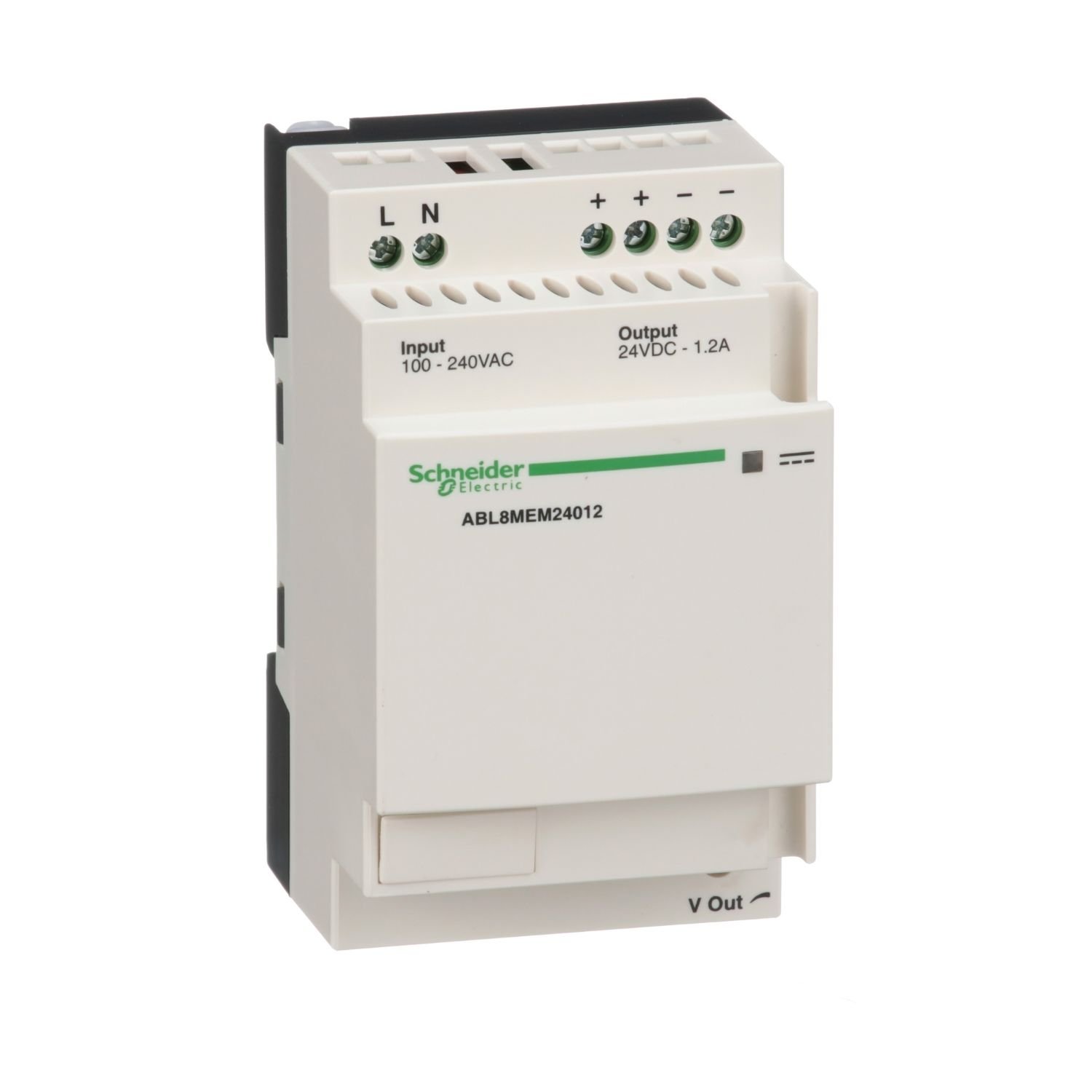 ABL8MEM24012 regulated SMPS - 1 or 2-phase - 100..240 V AC - 24 V - 1.2 A