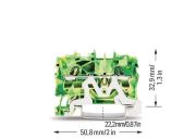 2002-1207 - 2 iletkenli topraklı klemens; 2,5 mm²; Ex e II uygulamaları için uygun; yana ve ortaya etiketleme; DIN-ray 35 x 15 ve 35 x 7,5 için; Push-in CAGE CLAMP®; 2,50 mm²; yeşil-sarı (4017332999212)
