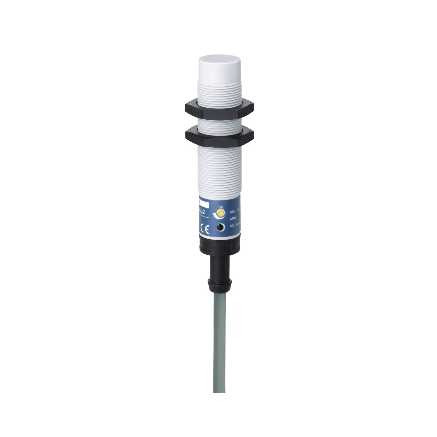 XT218A1PAL2 capacitive sensor - XT1 - cylindrical M18 - plastic - Sn 8 mm - cable 2m