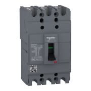 EZC100H3100 circuit breaker Easypact EZC100H - TMD - 100 A - 3 poles 3d