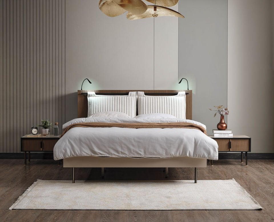 SUIT YATAK ODASI TAKIMI (IPEK SIYAH-M. ROUGE-KAPLAN)