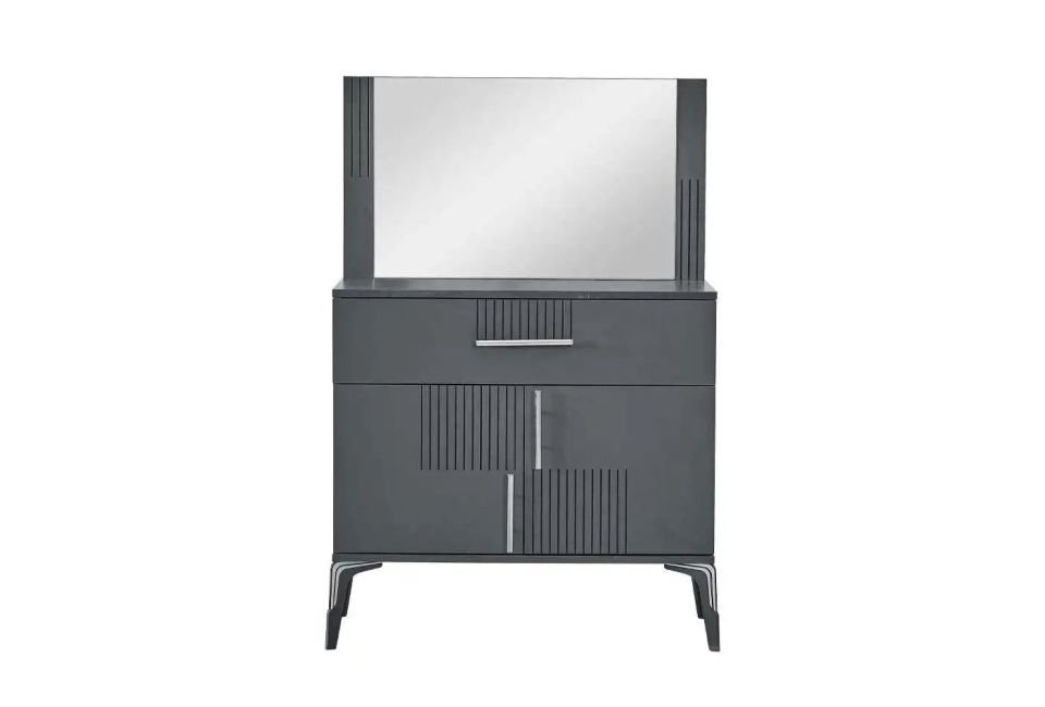 ELSA YATAK ODASI TAKIMI (DARK GREY)