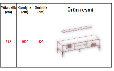 ELSA TV SEHPASI (DARK GREY)