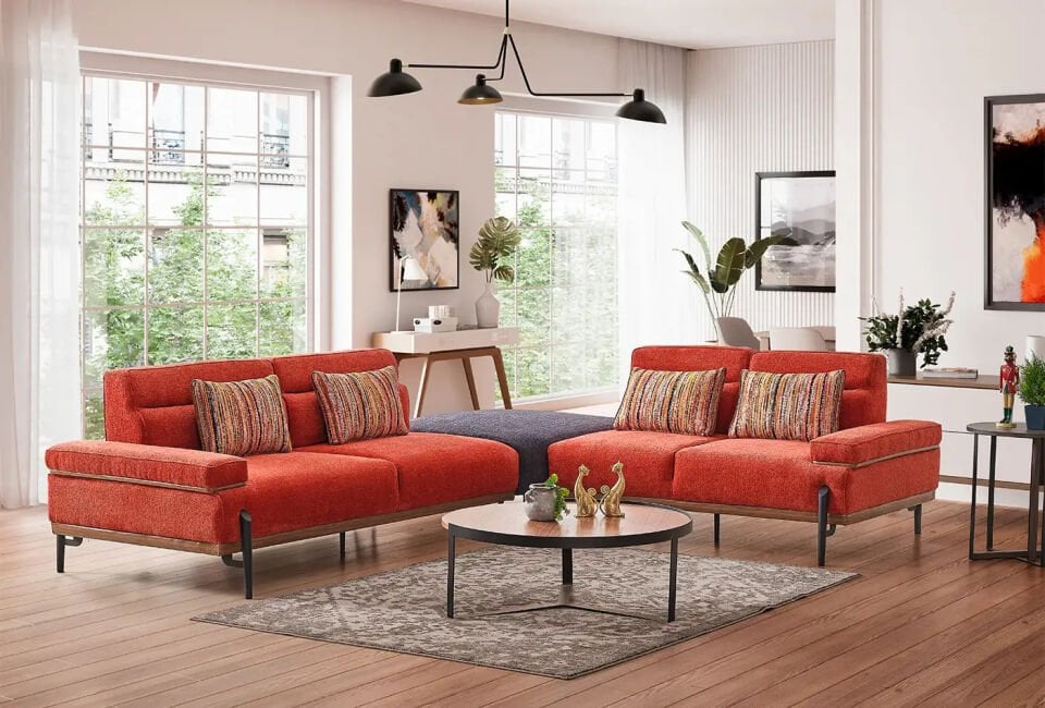 SARA KÖŞE TAKIMI (3 LU SAG+KÖŞE BAR+2 LI SOL)