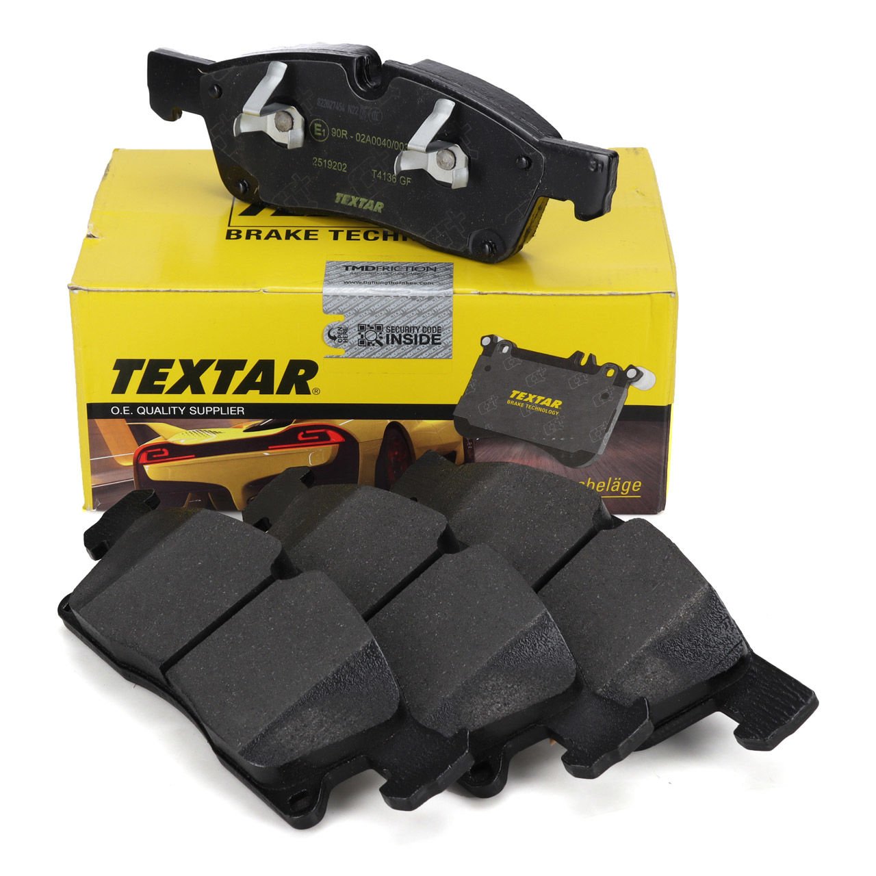 TEXTAR FREN BALATASI ÖN GL 166 (A0074208020)