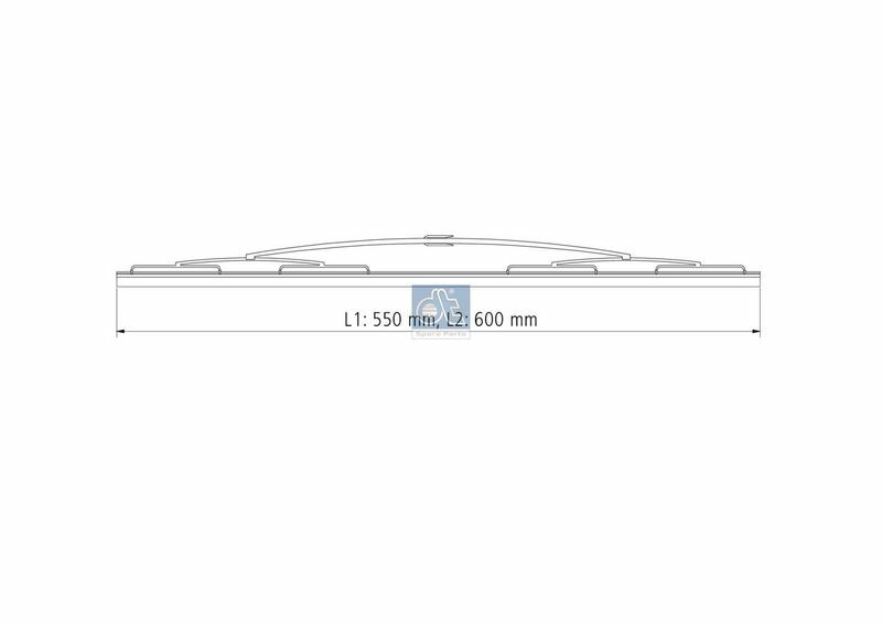 SWF SİLECEK, (550 mm) CITROEN BERLINGO, MERCEDES SPRINTER (YT), PEUGEOT PARTNER, VW LT(ST) TRANSIT CONNECT (A0018201645)