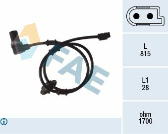 Fae Abs Sensörü Arka W210 R (A2105400717)