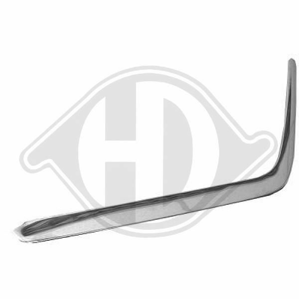 İTHAL Tampon Nikelajı Ön W124 Sol 1990 95 (HOB48917)